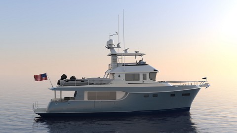 Nordhavn N625舒适房艇