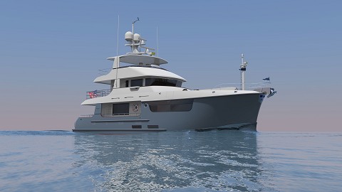 Nordhavn N71舒适房艇