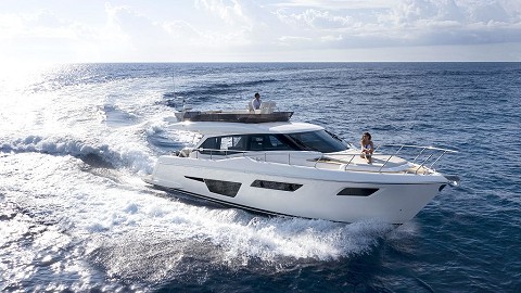 Ferretti Yachts 500飞桥游艇