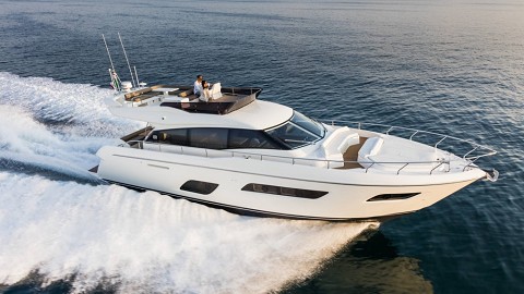 Ferretti Yachts 550飞桥游艇