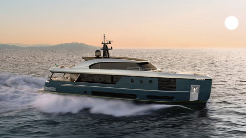 Azimut Magellano 30 Metri飞桥游艇